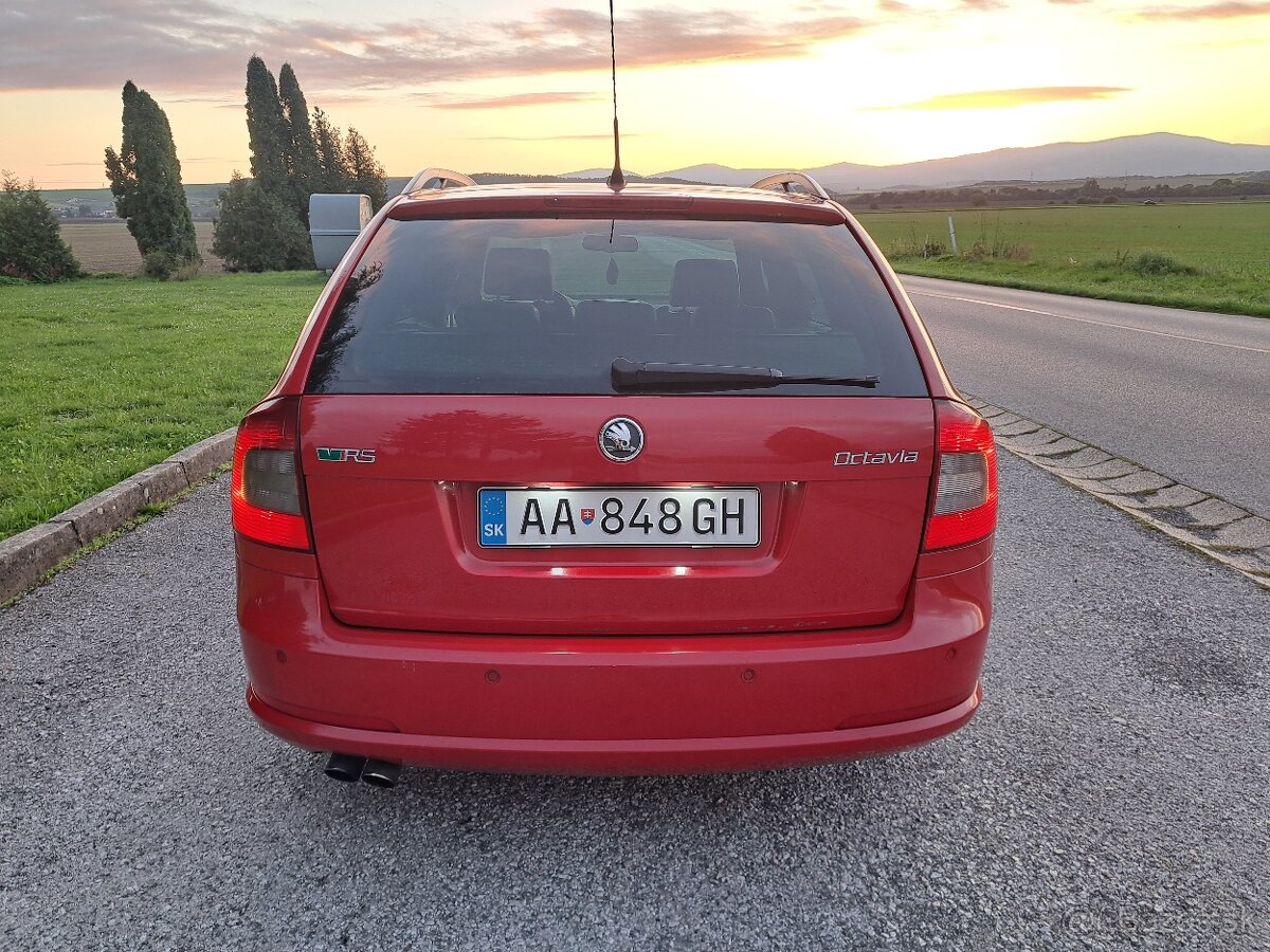 Škoda Octavia 2 RS combi - NOVÁ STK+EK - 2.0 TDI 125 kW PD - 4