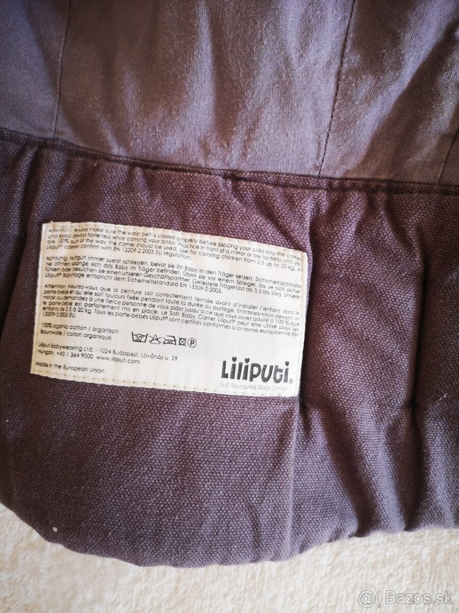 Predám ergonomický nosič Liliputi. - 4