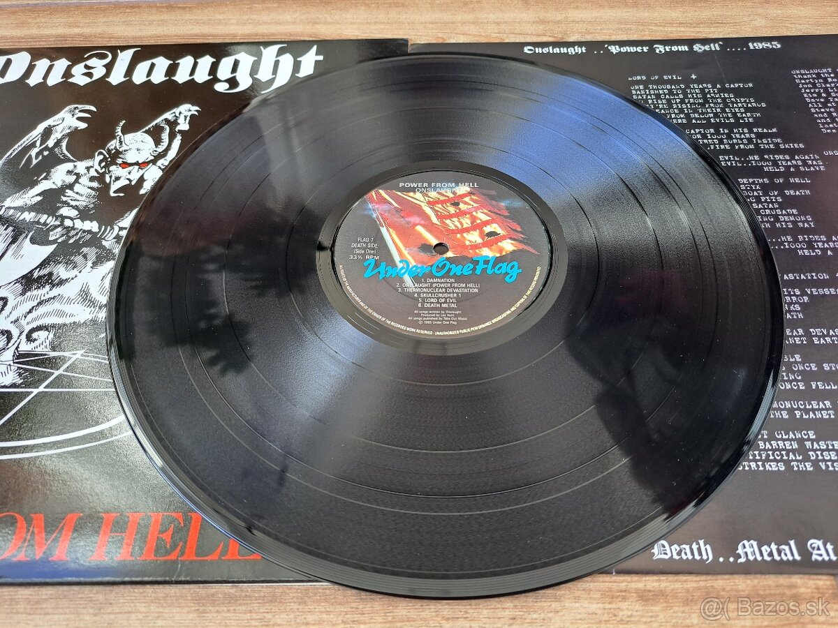 Lp ONSLAUGHT - Power from Hell - 4
