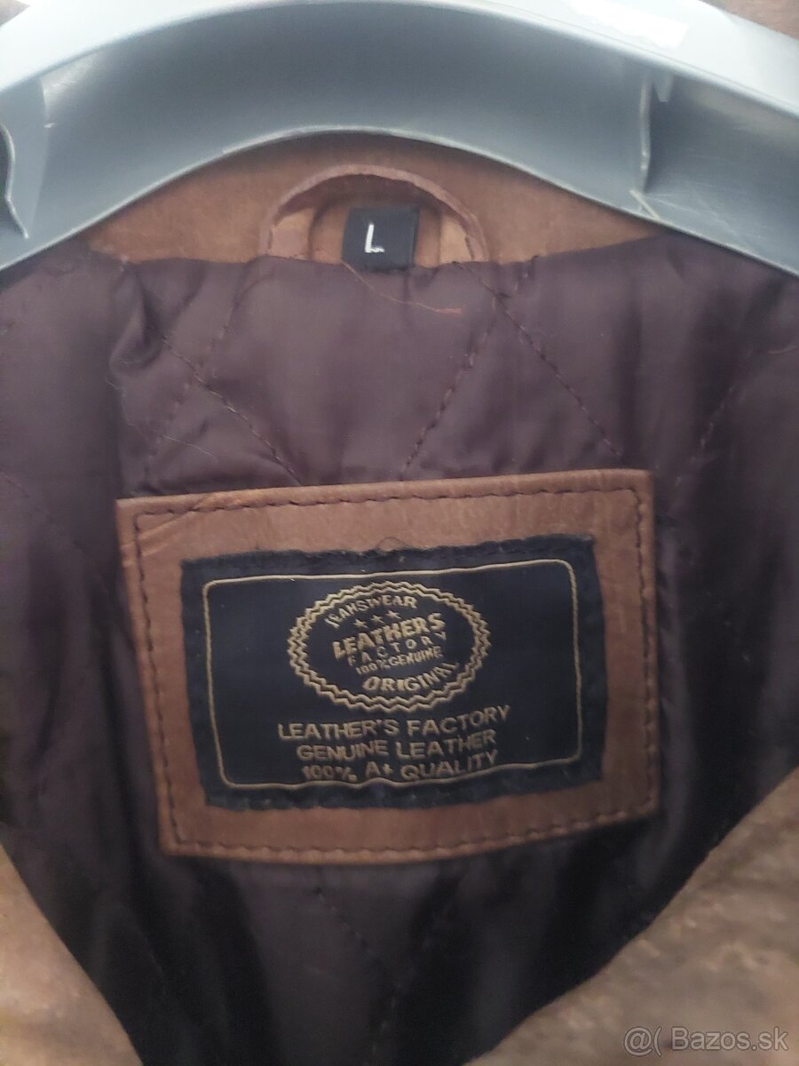 Predám pánsku koženú bundu - 4