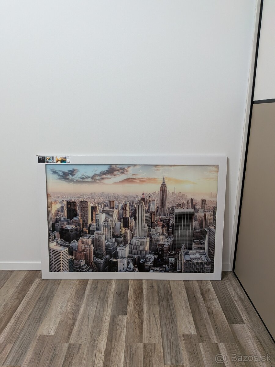 Nový sklenený obraz New York 120x80cm - 4