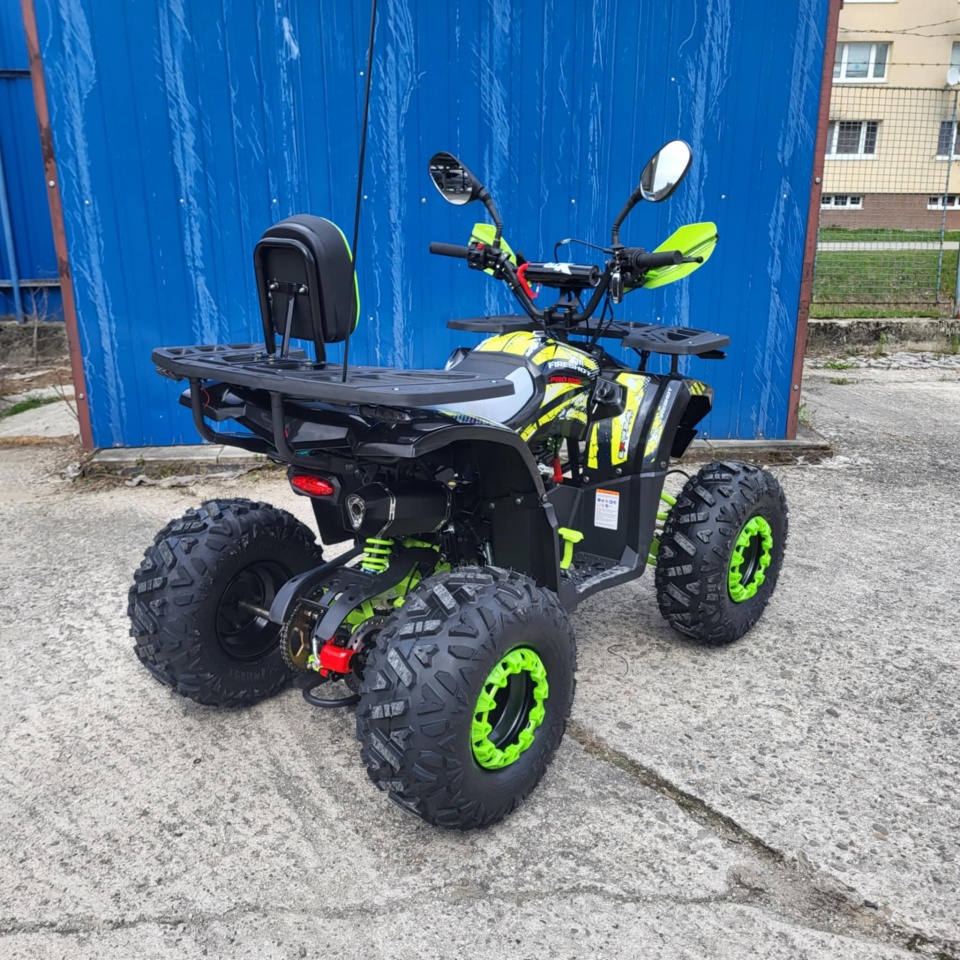 Štvorkolka FIreshot 125cc 8" červeno/čierna