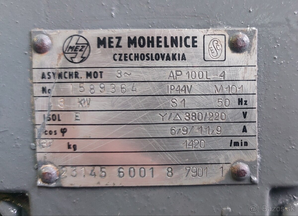 Motor 3kW 1420ot/min - 4