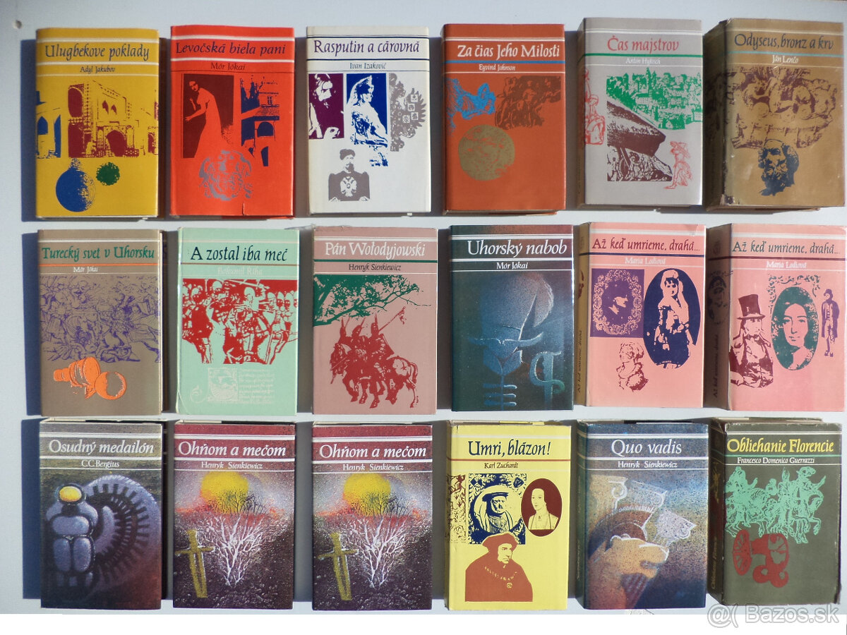 historické romány 1 - 4