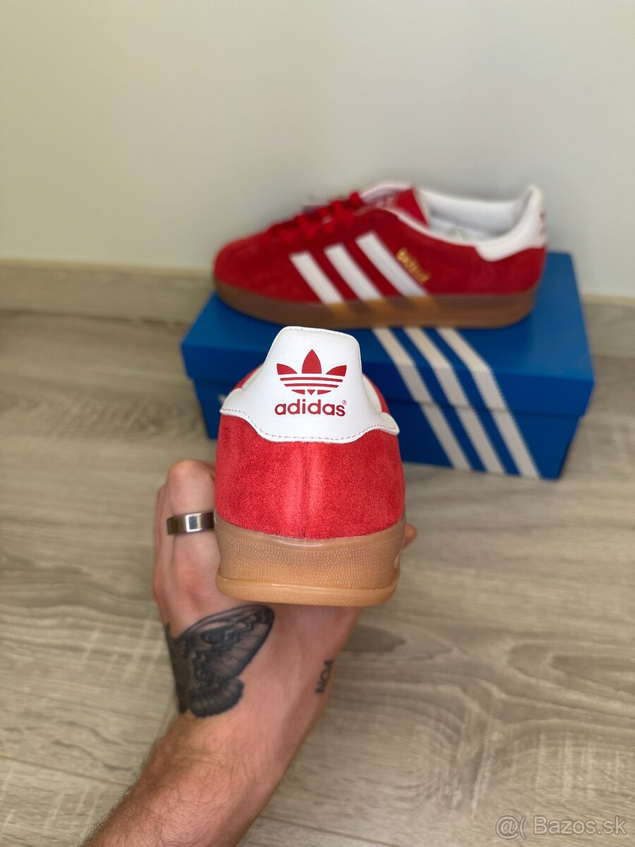 Adidas Gazelle Indoor Better Scarlet - 4