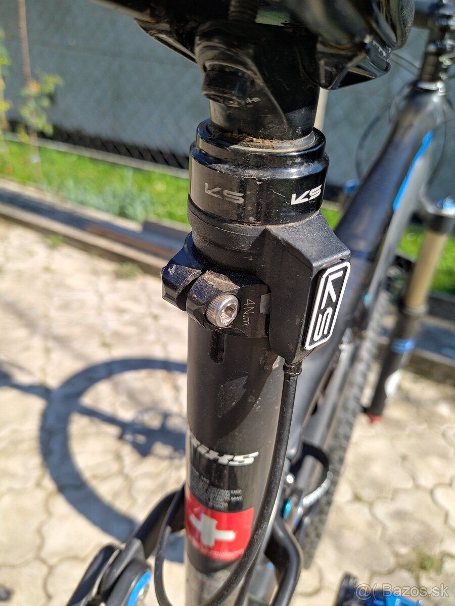 Predám celoodpružený karbónový bicykel - 4