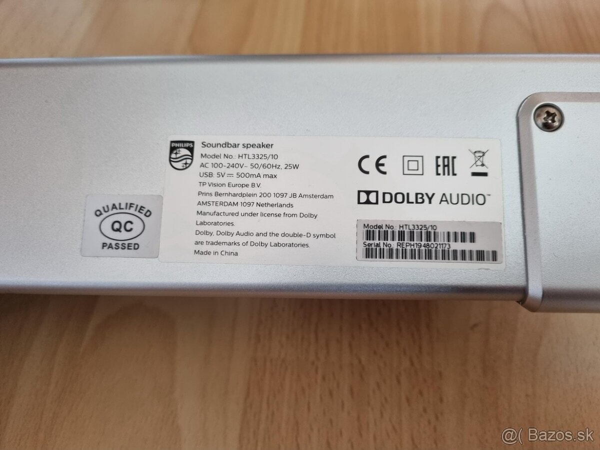 Soundbar + subwoofer Philips TOP stav - 4