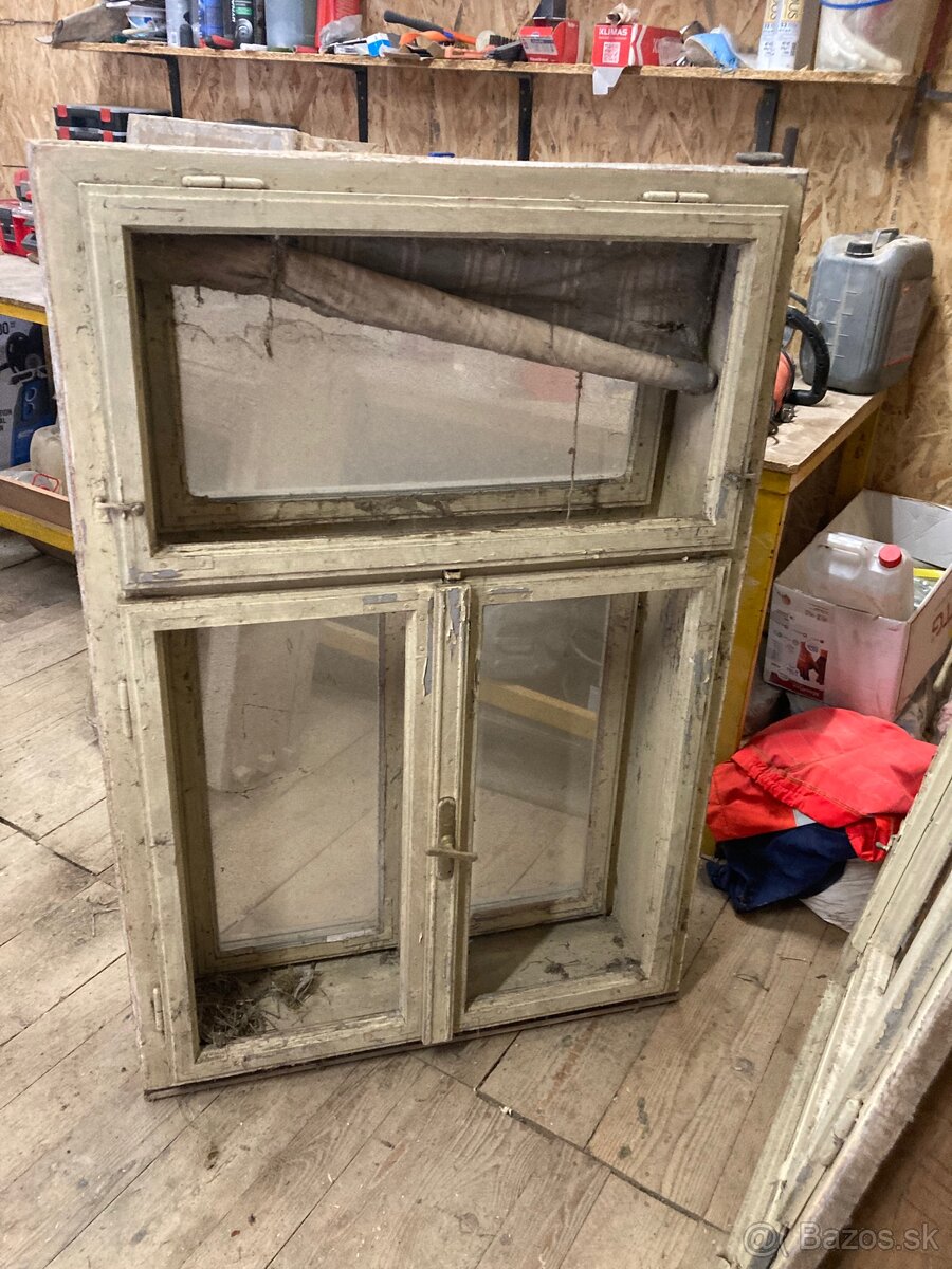 Staré drevené okna - 4