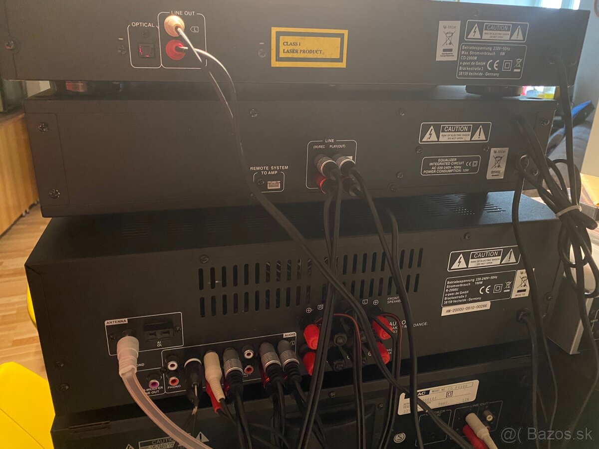 X4Tech veža Reciever/CD/Equalizer veža X4-TECH - 4