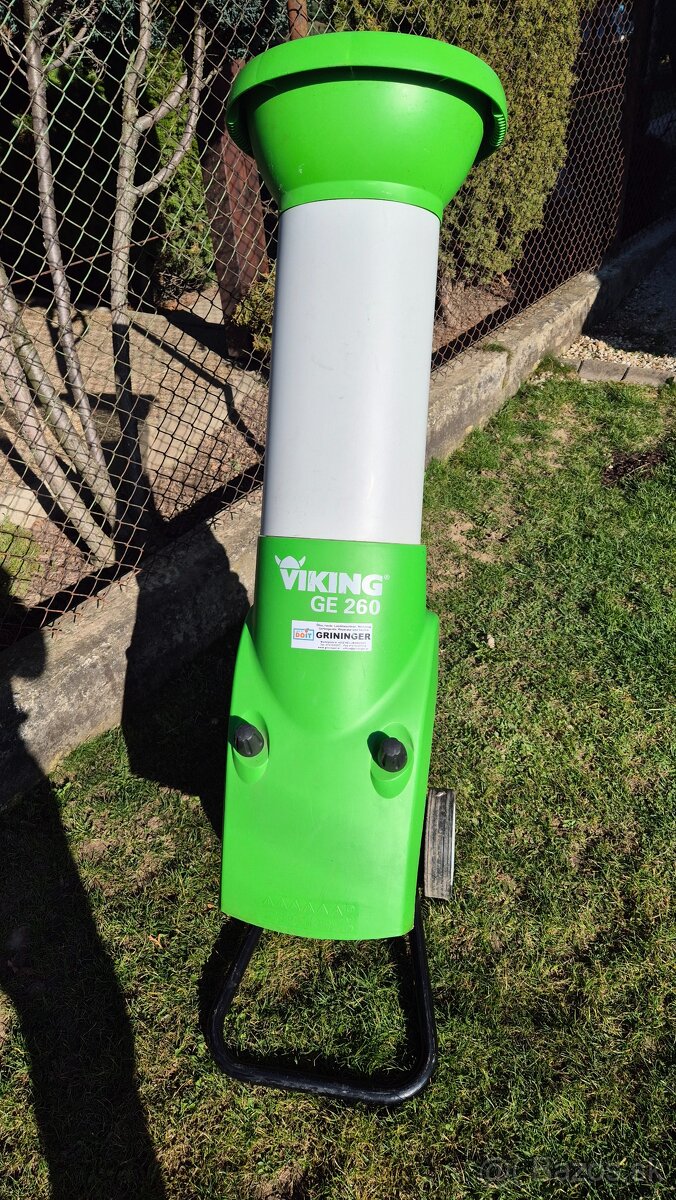 Predám drvič konárov viking 3KW/380wolt - 4