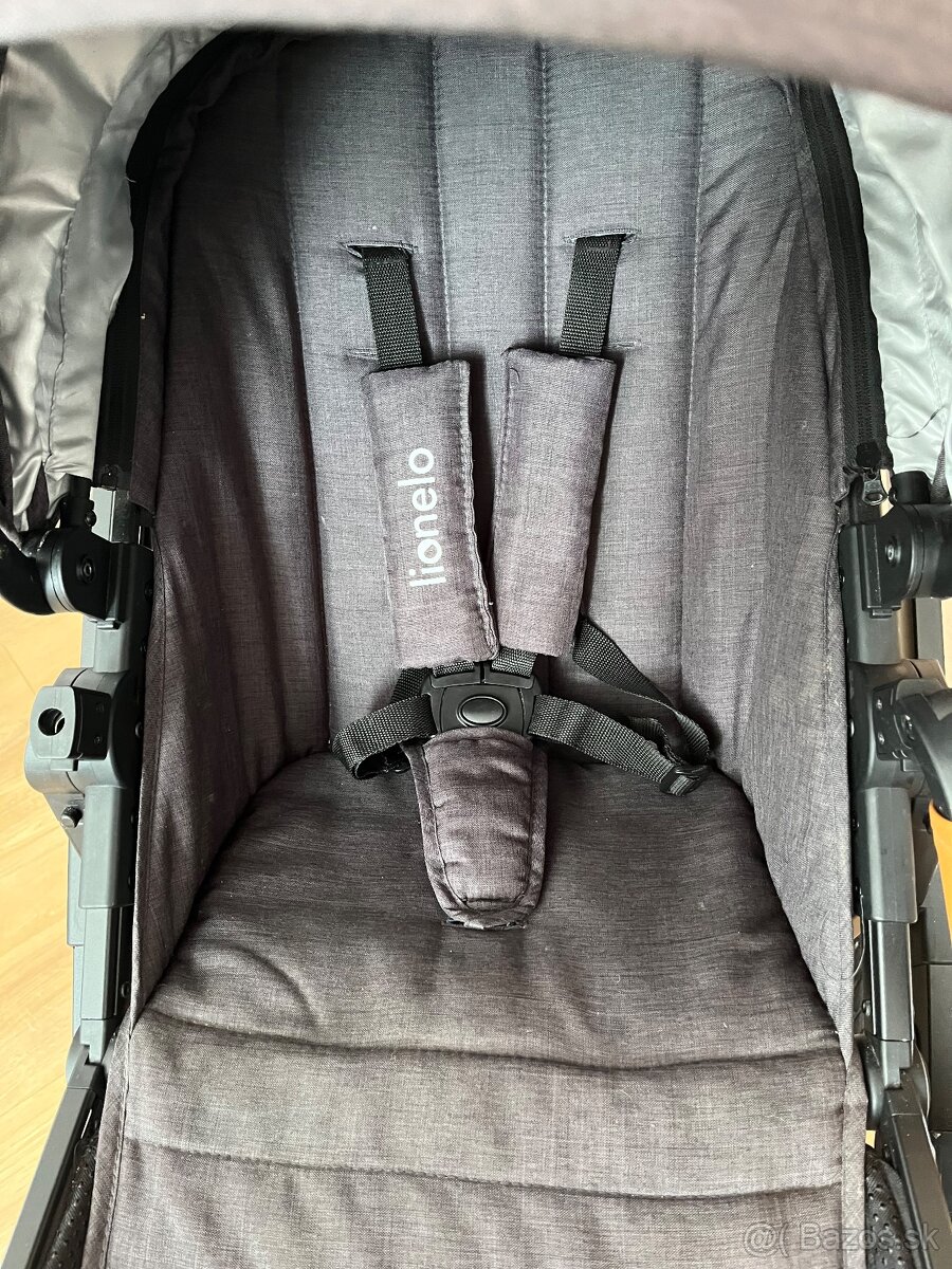 Kočiar Lionelo Amber grey graphite - 4