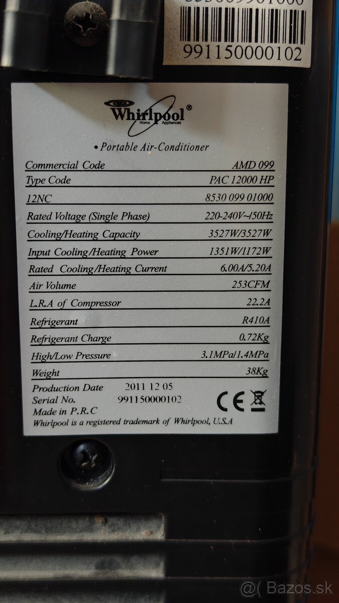 Klima a ohrievac Whirlpool - 4