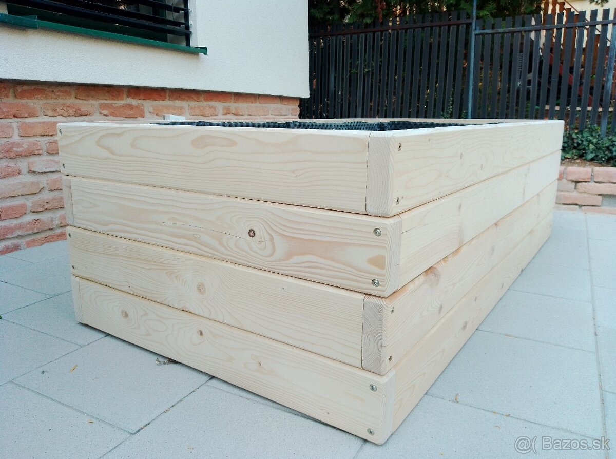 vyvýšené záhony, vyvýšený záhon - 4