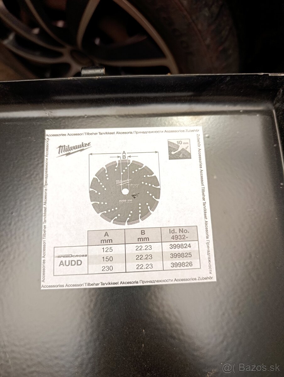 Drážkovačka Milwaukee WCE65 - 4