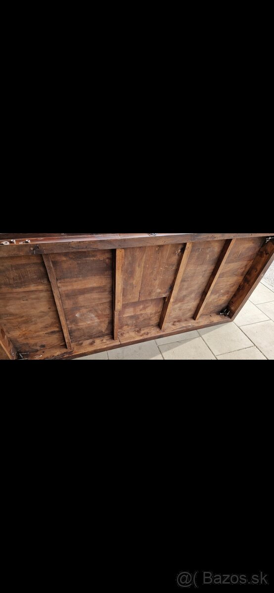 Starý masívny stôl - 4