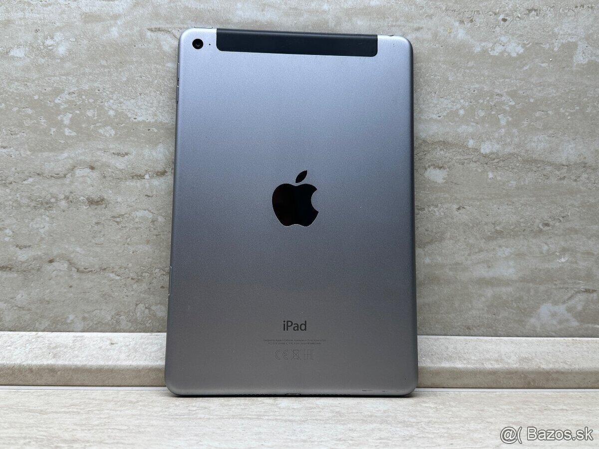 Apple iPad Mini 4 Cellular 128GB Space Gray - 4