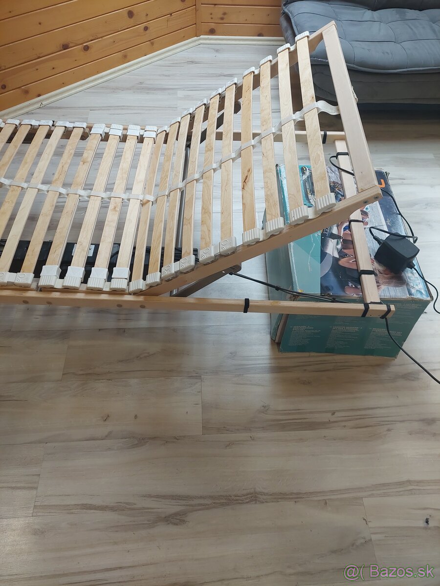 Elektrický polohovateľný rošt 80x200cm - 4