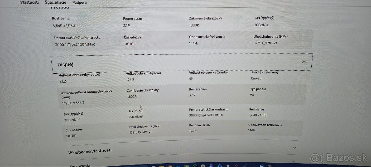 Predám 49' Business monitor C49J89 - 4