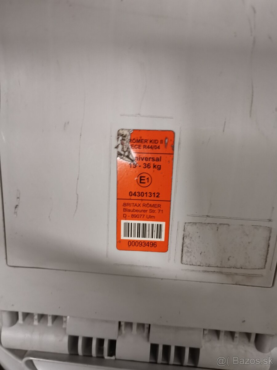 Autosedačka Britax Römer Kid II - 4