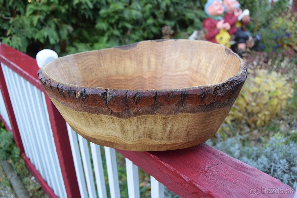 Dubová miska veľká 1 - 4