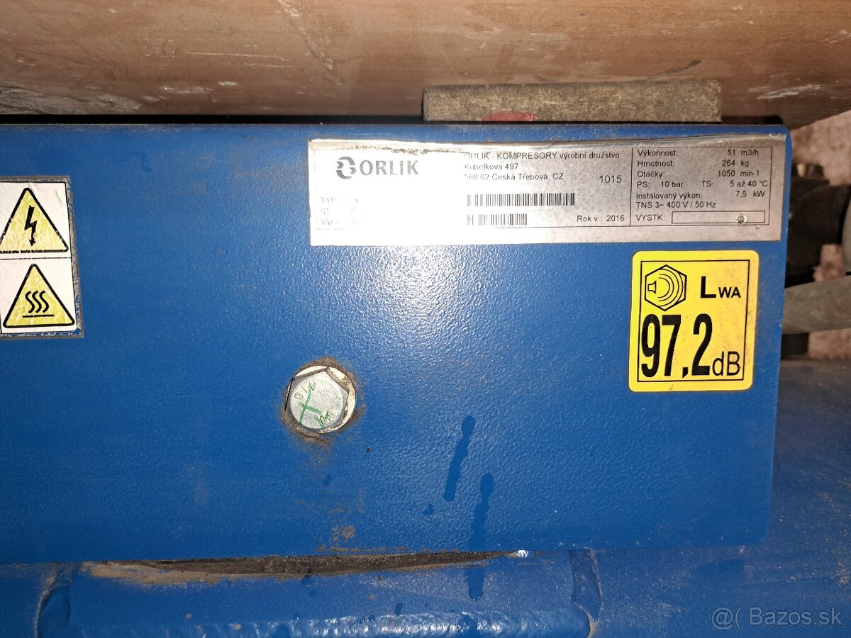 Orlík vzdušník 300L - 4