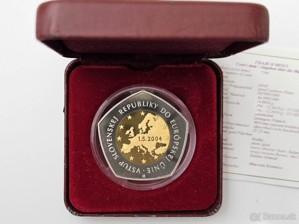 10 000Sk Vstup SR do EU Bimetal - 4