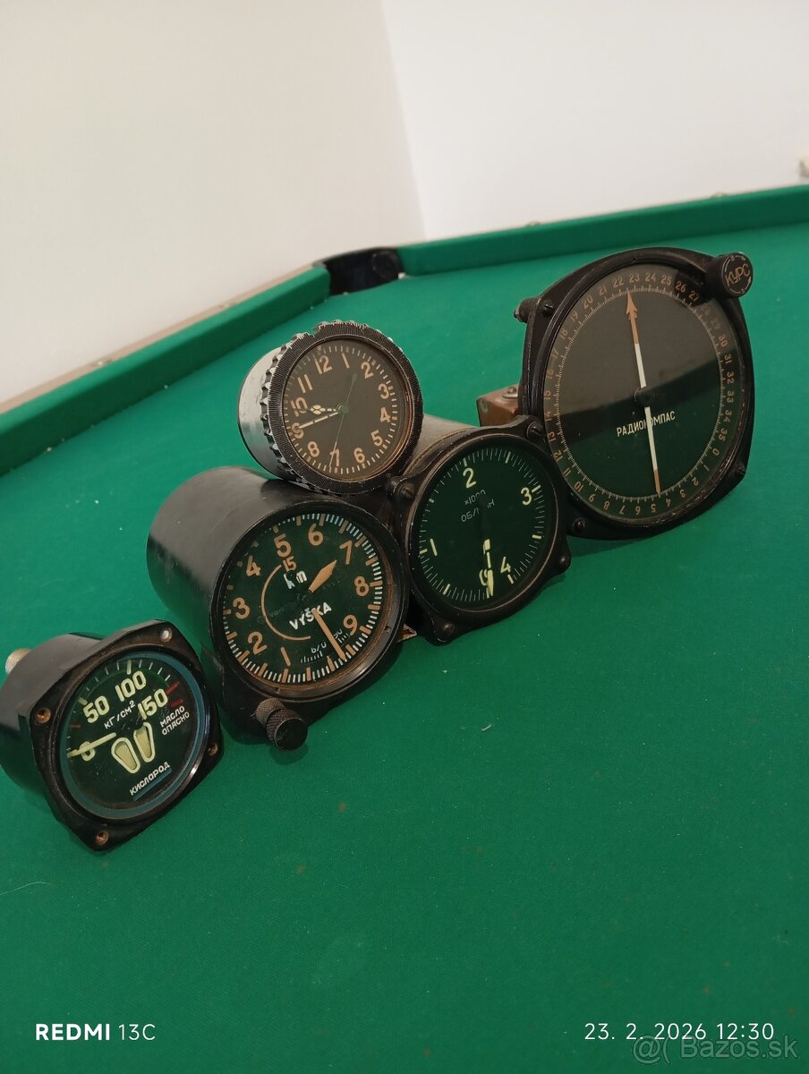 Letecké prístroje. - 4