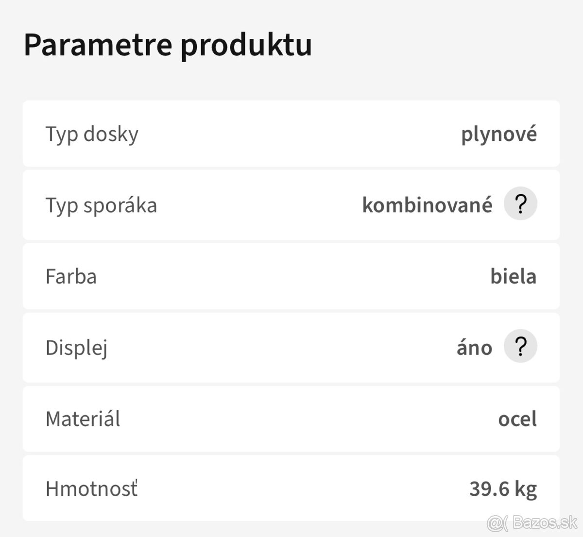 Kombinovany sporak Mora - 4