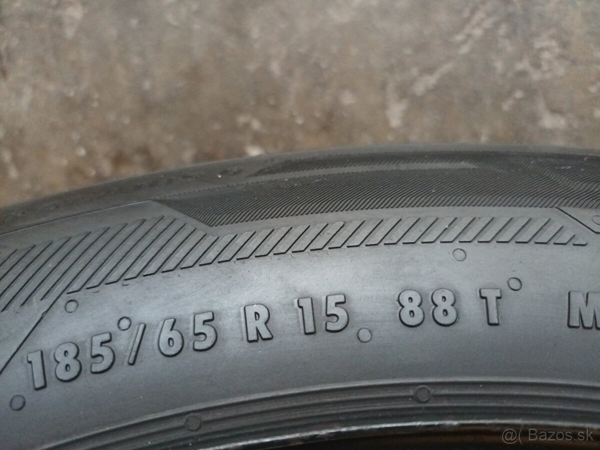 Zimné 185/65 r15 na diskoch 4x108 Peugeot - Citroen - 4