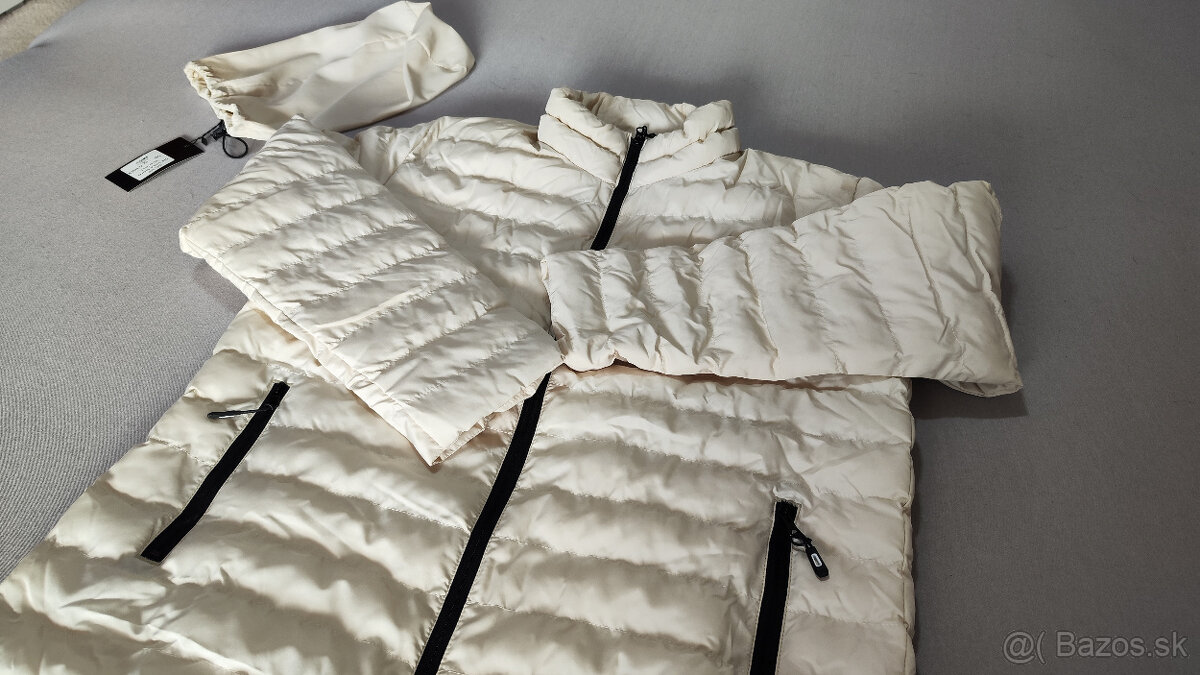 Biela tenká bunda - 4