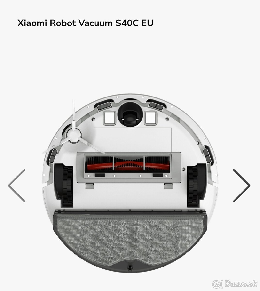 Robotický vysávač xiaomi robot vacuum s40c eu - 4