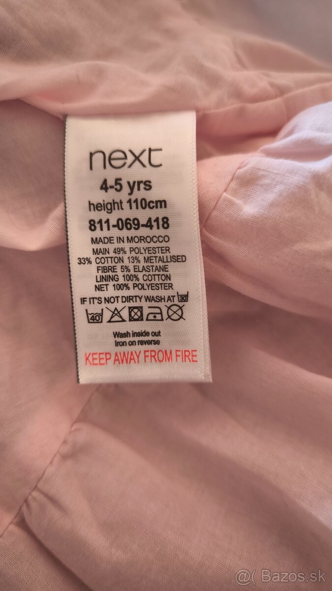 Krásne dievčenské šaty Next - 4