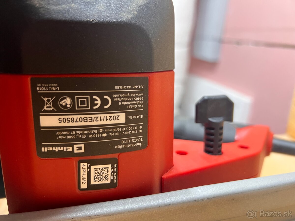 Okružná píla Einhell tc-cs 1410. - 4