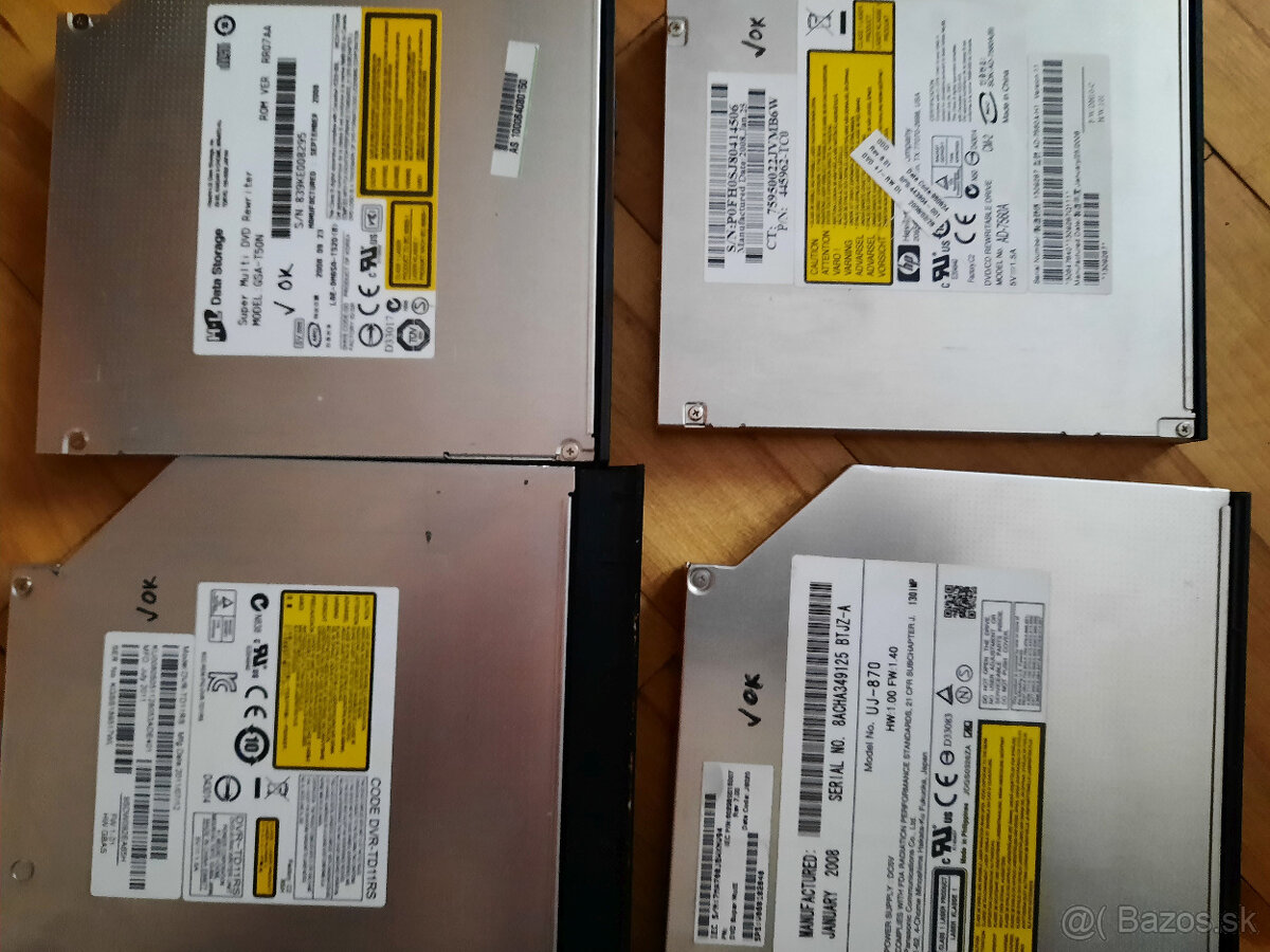 CD/DVD mechaniky pre PC a notebooky, SATA/IDE - 4