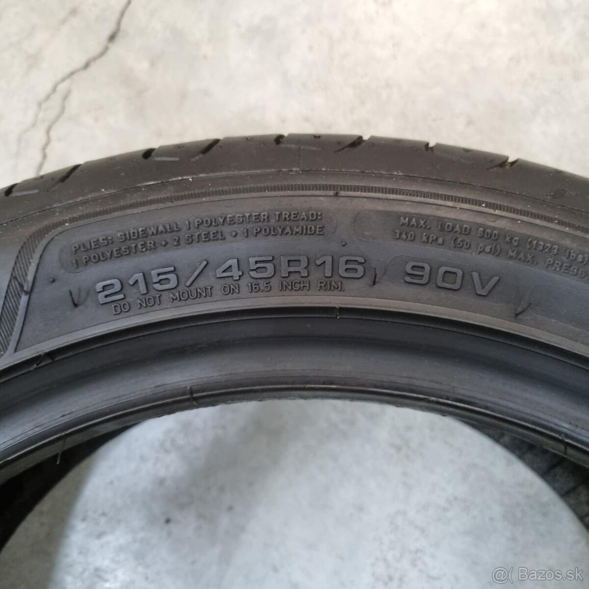 Letné pneumatiky 215/45 R16 GOODYEAR - 4