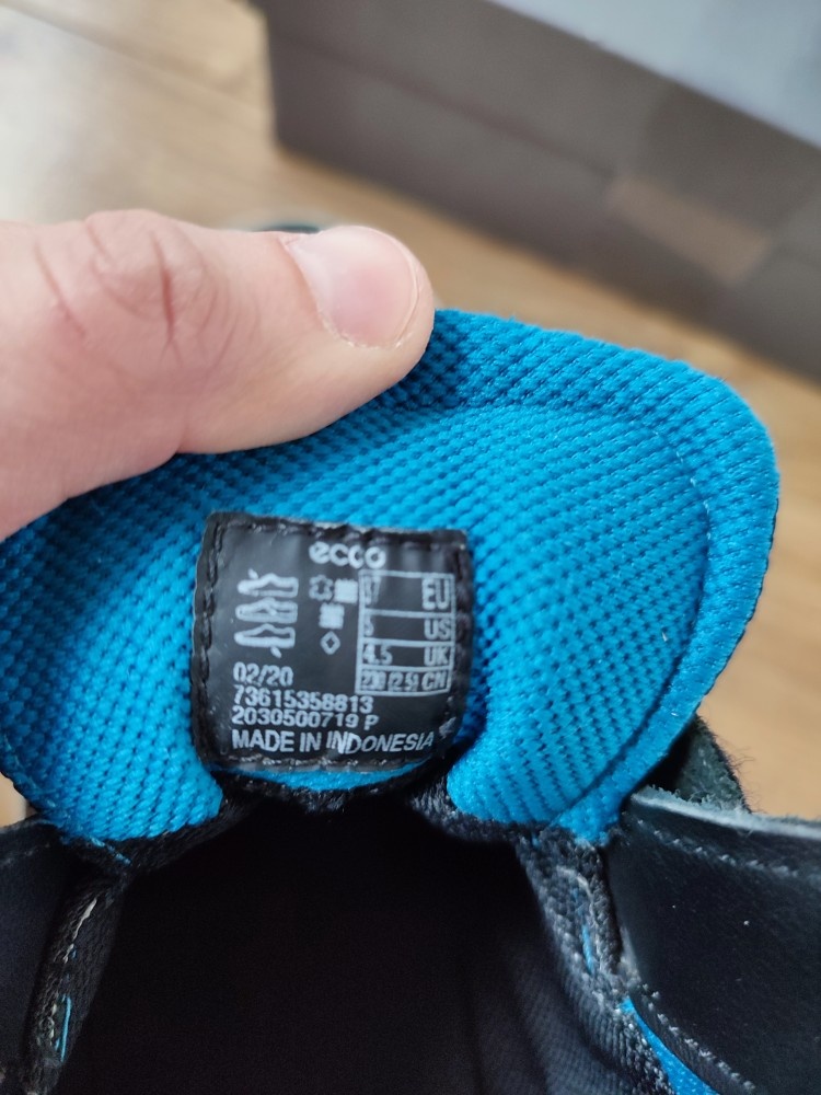 Vysoké prechodné topánky s gore-tex ECCO v.37 - 4