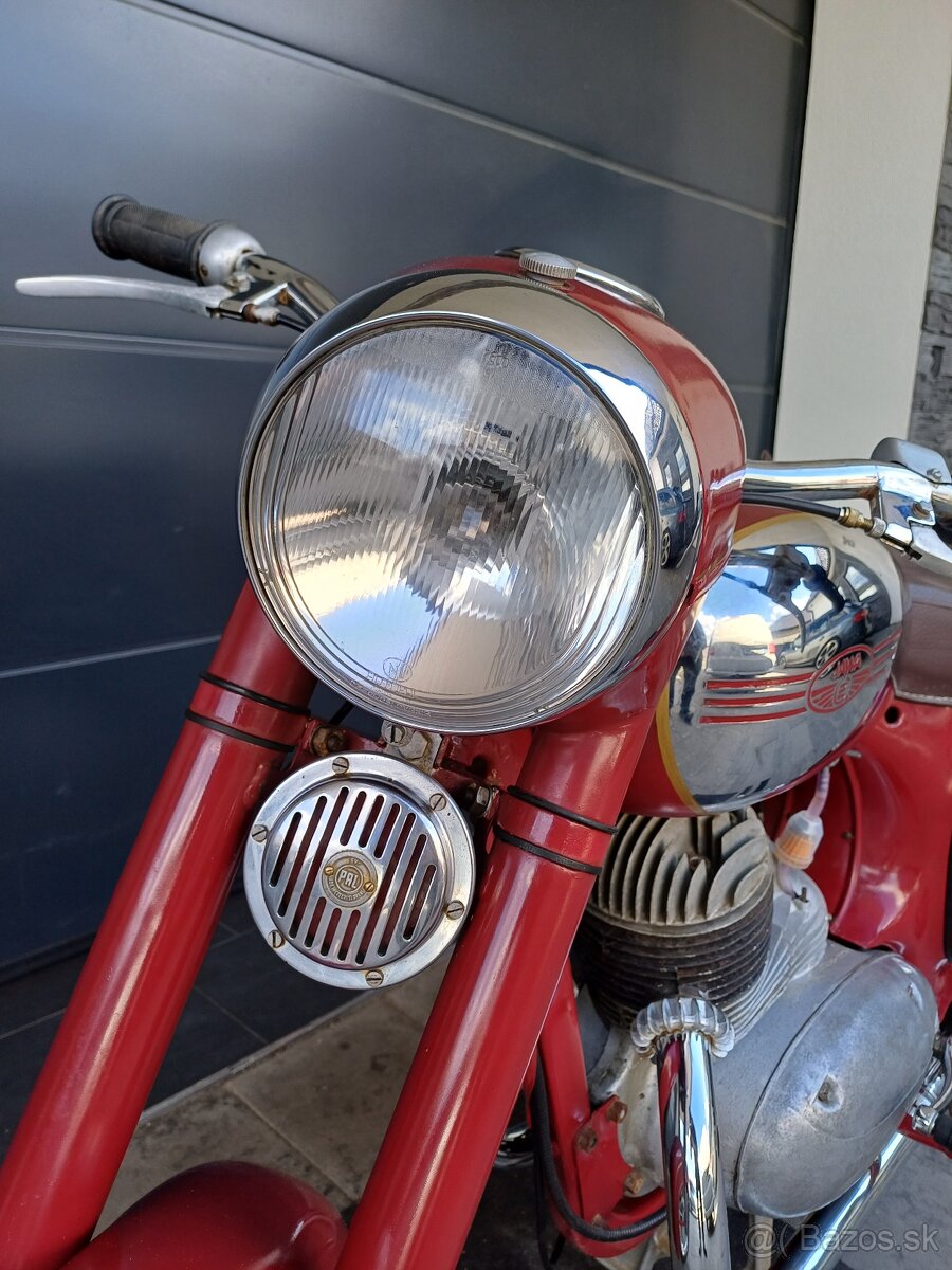 Jawa 250/353 kývačka s TP - 4