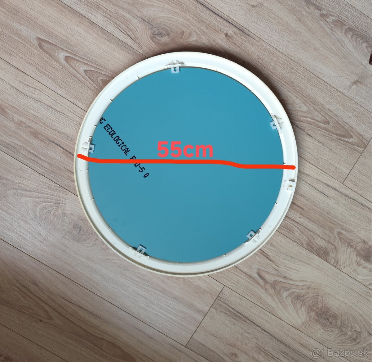 Zrkadlo v umelom ráme okrúhle - 4