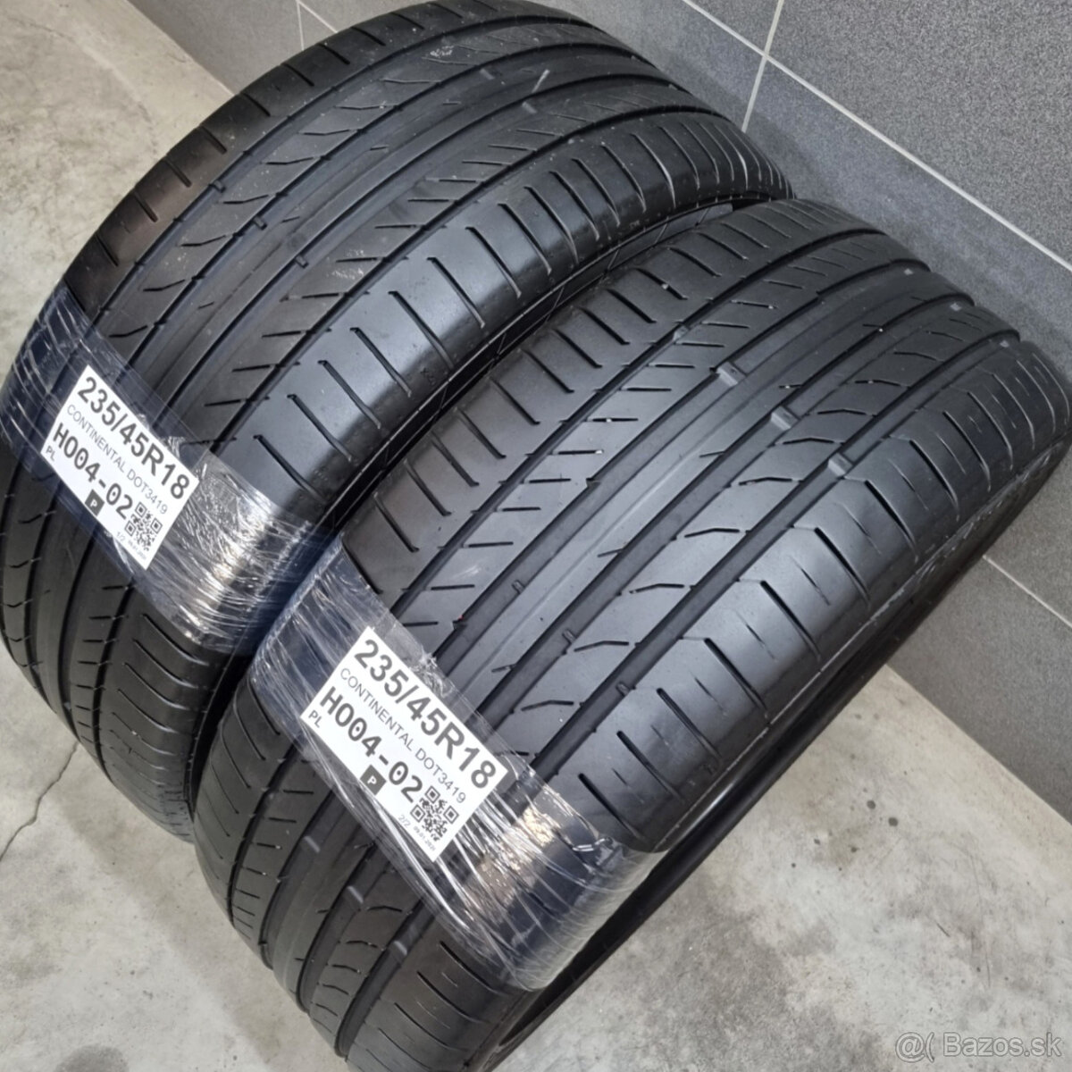 Letné pneumatiky 235/45 R18 CONTINENTAL - 4