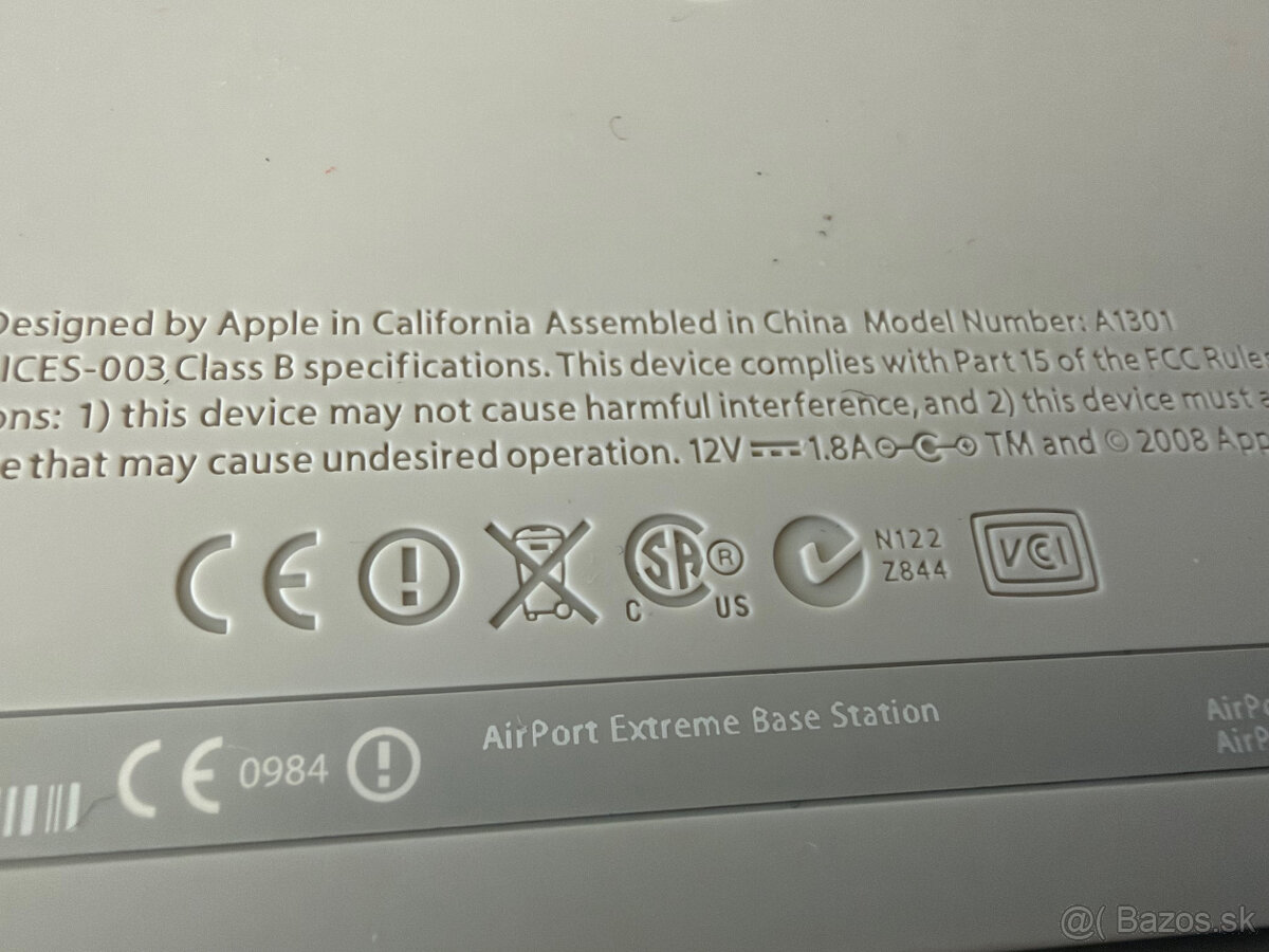 Predám Apple AirPort A1301 - 4
