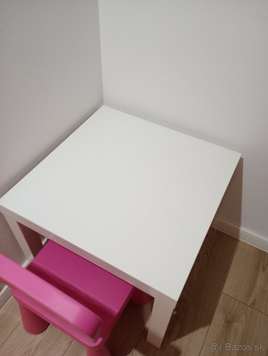 IKEA stolík a mamut stolička - 4