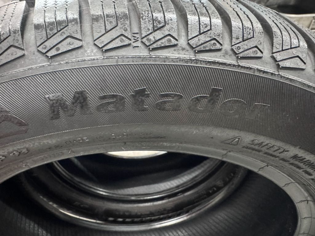 Zimné pneu MATADOR 195/55R15 85H - 2kusy dezén 7mm DOT 3121 - 4