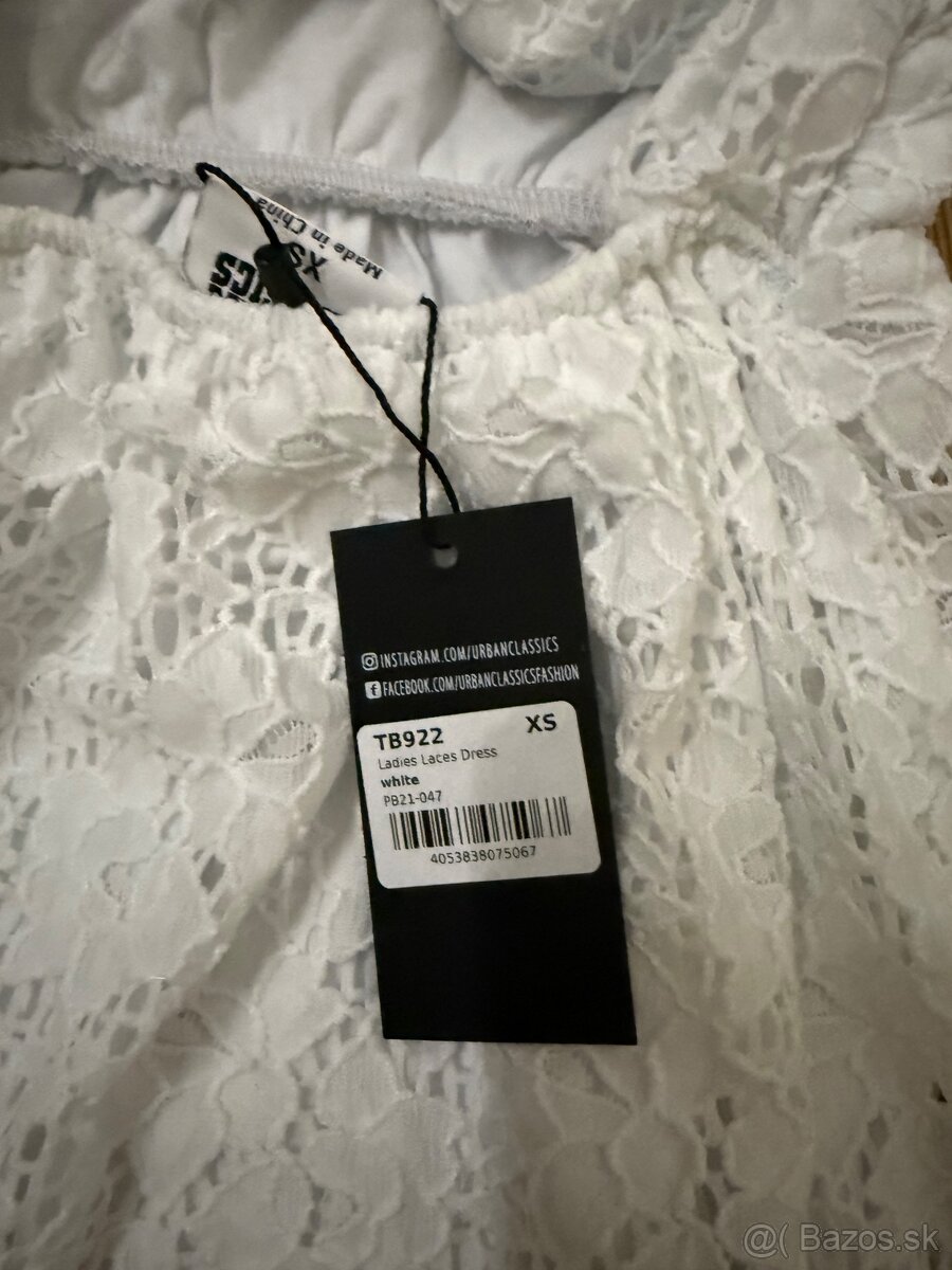 Biele šaty Urban Classics nové - 4