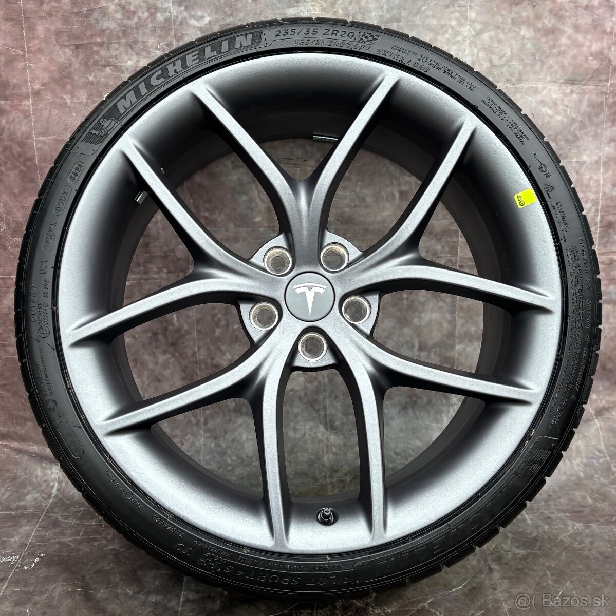 Originální alu kola Tesla model 3 235/35ZR20 - 4
