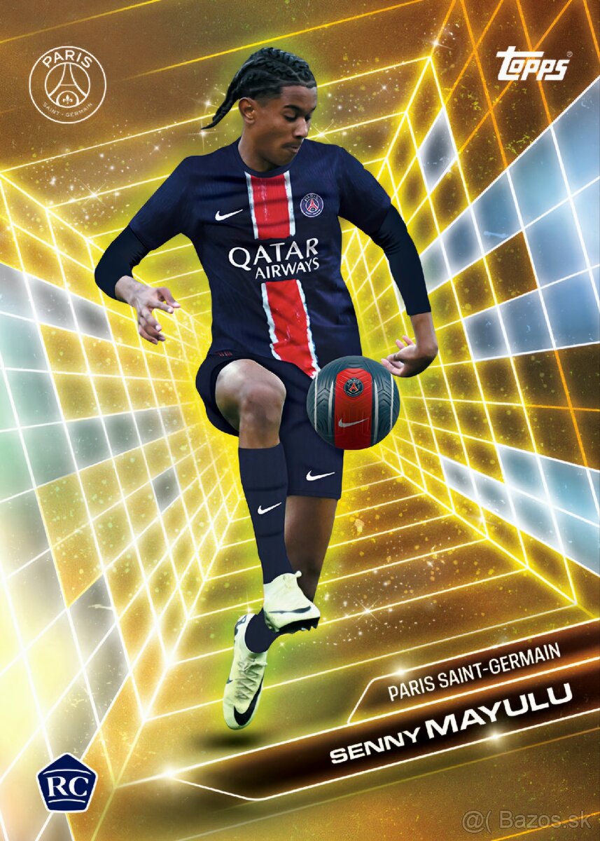 Karty Topps Paris Saint-Germain Fan Set 2024/25 - 4