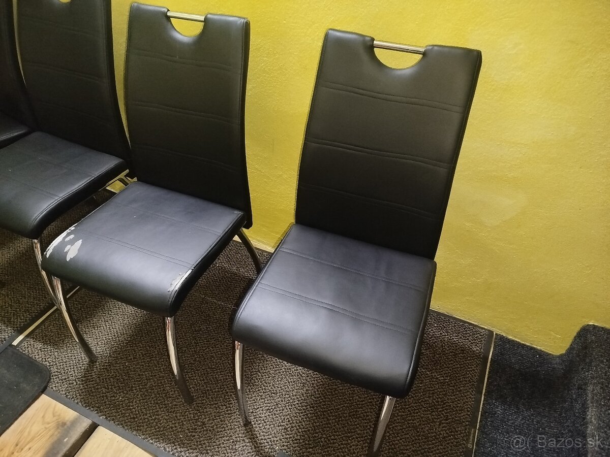 Jedálenské stoličky 4 ks predám. - 4