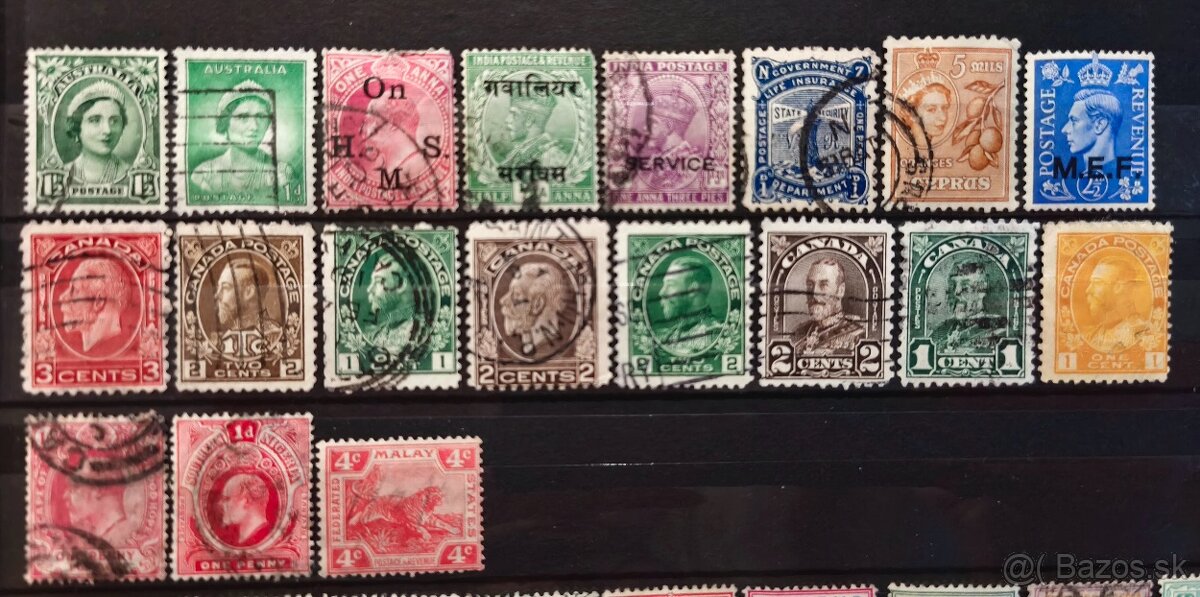 Známky Britské spoločenstvo - 4