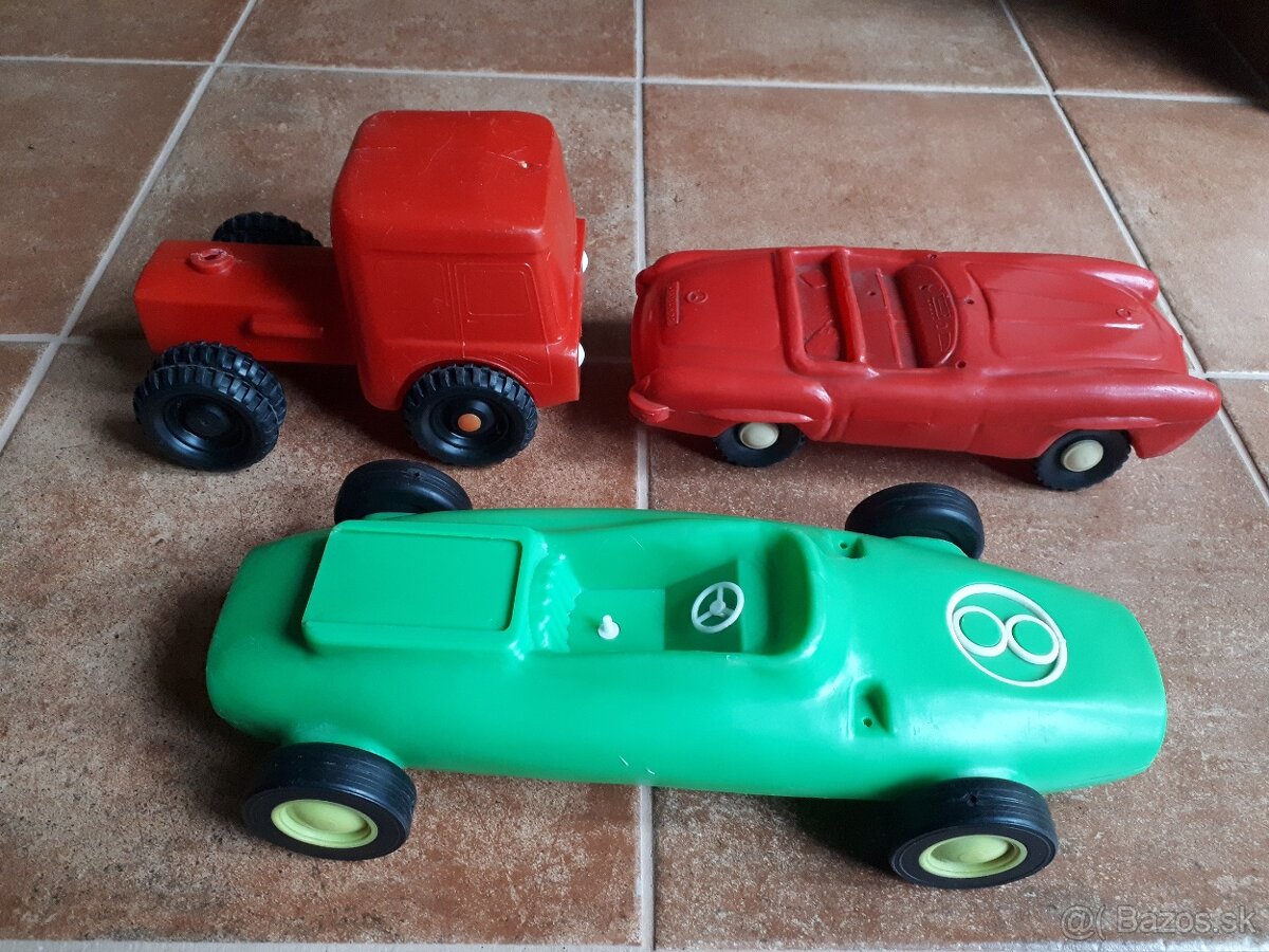 Plastova stara hracka - 3 kusy - 4