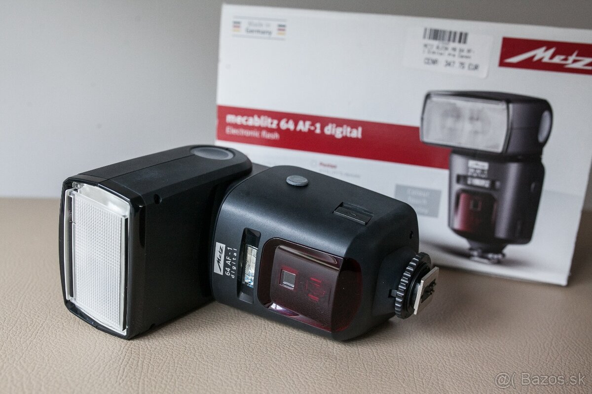 Blesk Metz Mecablitz 64 AF-1 digital pre Canon - 4