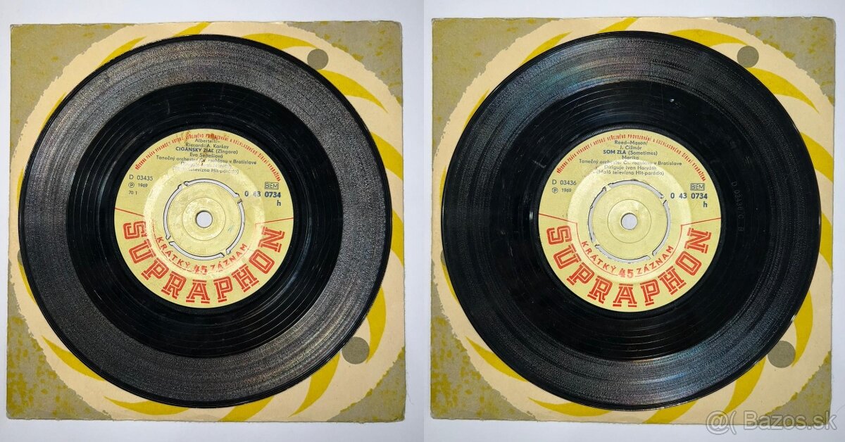 LP platne - SUPRAPHON - 4